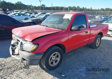 2001 Toyota Tacoma z USA, uszkodzony, nr VIN 5TENL42NX1Z815403